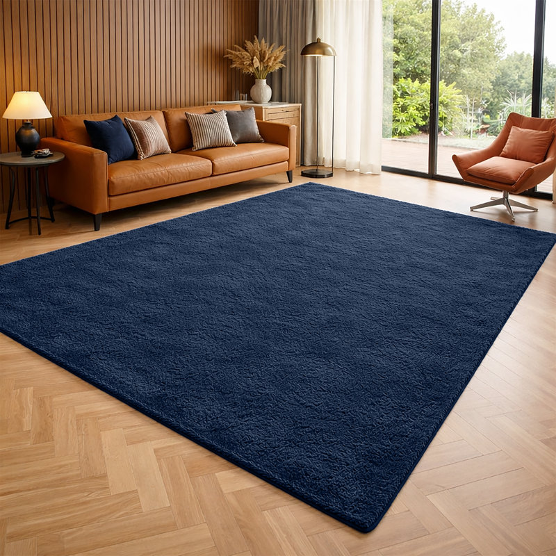 Machine Tufted Shag Area Rug, 80x150cm