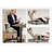 Office Chair Ergonomic 200 Kg PU Leather Computer Chair With Lumbar Support And High Backrest-438980302