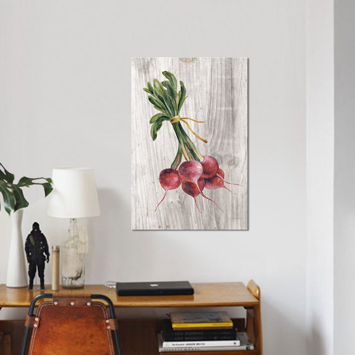 « market legumes iii », reproduction sur toile tendue, H 18 po x l 12 po x P 1,5 po, Toile tendue, Pas de tapis