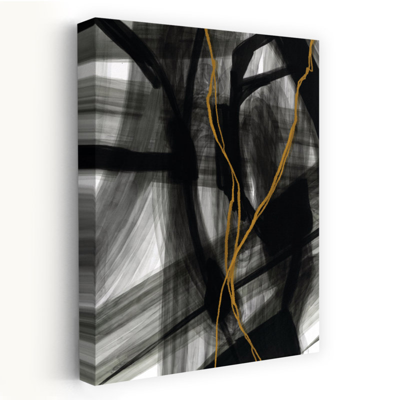 Réflexion 1, art contemporain abstrait, H 24 po x l 16 po