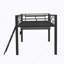 Cedriana Gaming Mid Loft Bed With Deskled
