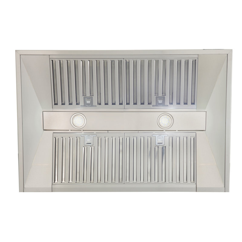 Kucht 36" Stainless Steel Wall Mounted Range Hood with LED Lights