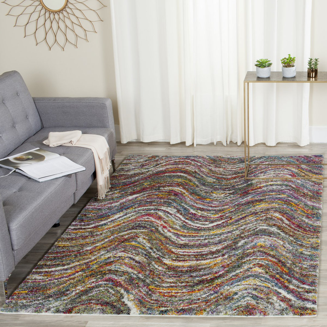 Gleno Performance Abstract Rug Latitude Run® Rug 