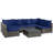 Amarjeet 6 - Person Patio Conversation Set with Cushions-621071548