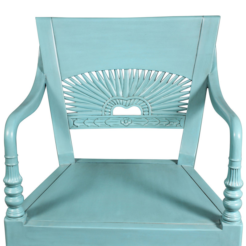 Fauteuil Sunburst British Colonial Sunburst