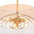 4 - Light Classical / Traditional Crystal Accent Fabric Drum Chandelier