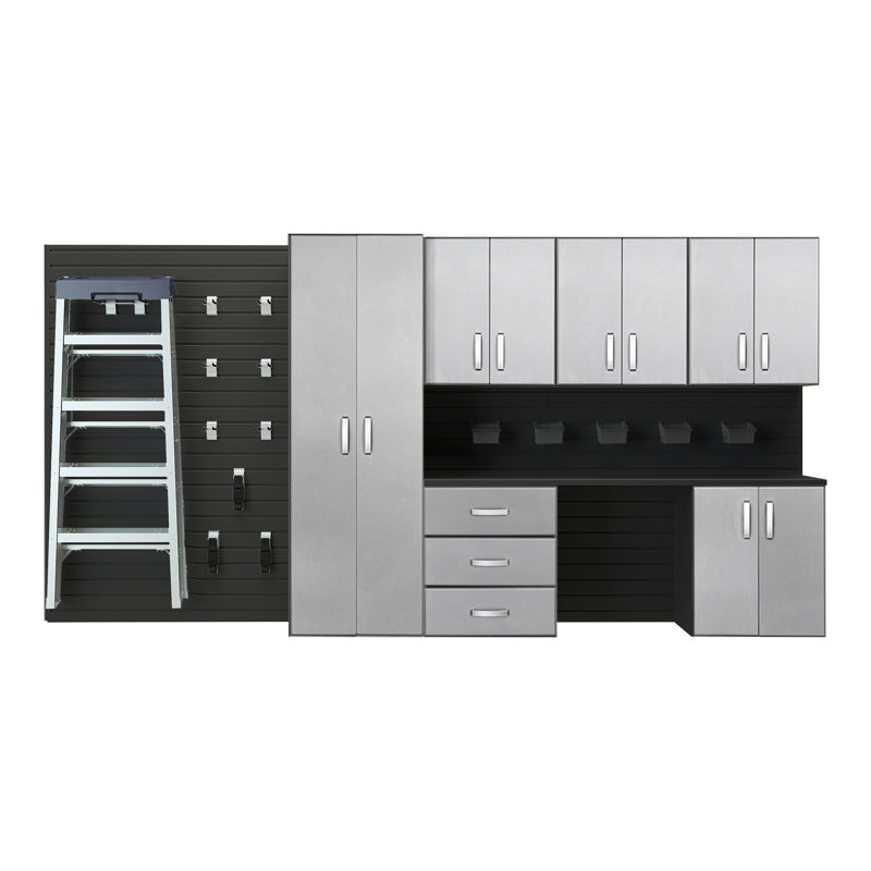 Deluxe 6 Piece Storage System, Black/Platinum Carbon