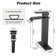 Waterfall Bathroom Faucet Single Handle Bathroom Sink Faucet Washbasin Faucet With Deck And Pop-Up Drain(Without Overflow)