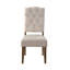 Chaise parsons capitonnée Bianca-1072565539