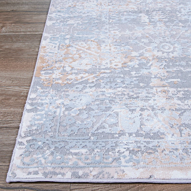Jahiem Floral Indoor Rug, Rectangle 2' x 3'11"