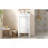 18" French Style Bathroom Cabinet With Storage, Small Space Solution With Ceramic Sink, Adjustable Shelf, Soft-Closing Hinges-1992439773