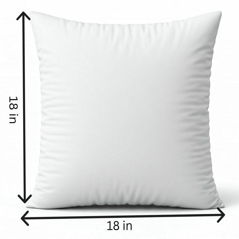 Ensemble de coussins décoratifs à double face (18 po x 18 po, 12 po x 20 po, 20 po x 20 po) avec insertions, Gris / Orange
