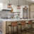 1 - Light Open Cage Farmhouse Square Pendant Light