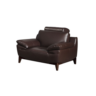 Nordham Leather Club Chair