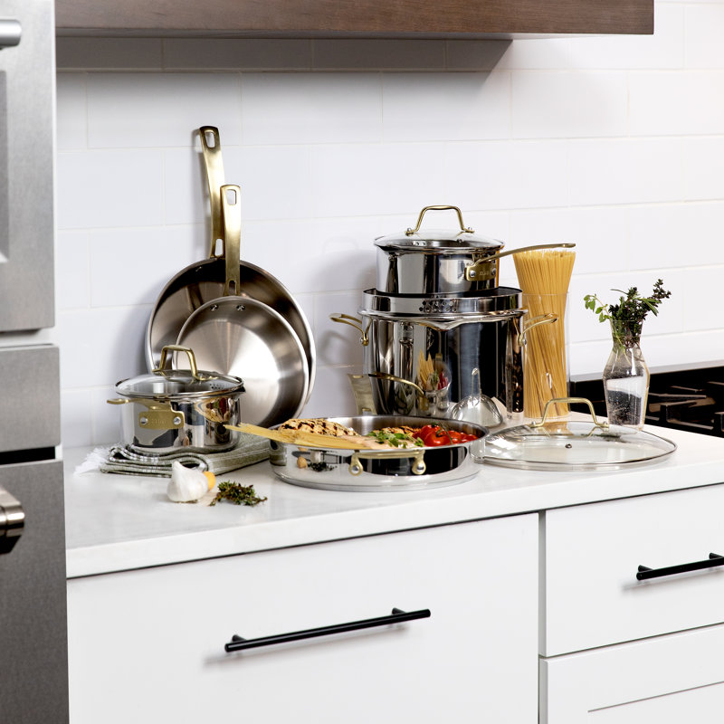 Zline 10-piece Stainless Steel Non-toxic Cookware Set (cwsetl-st-10)
