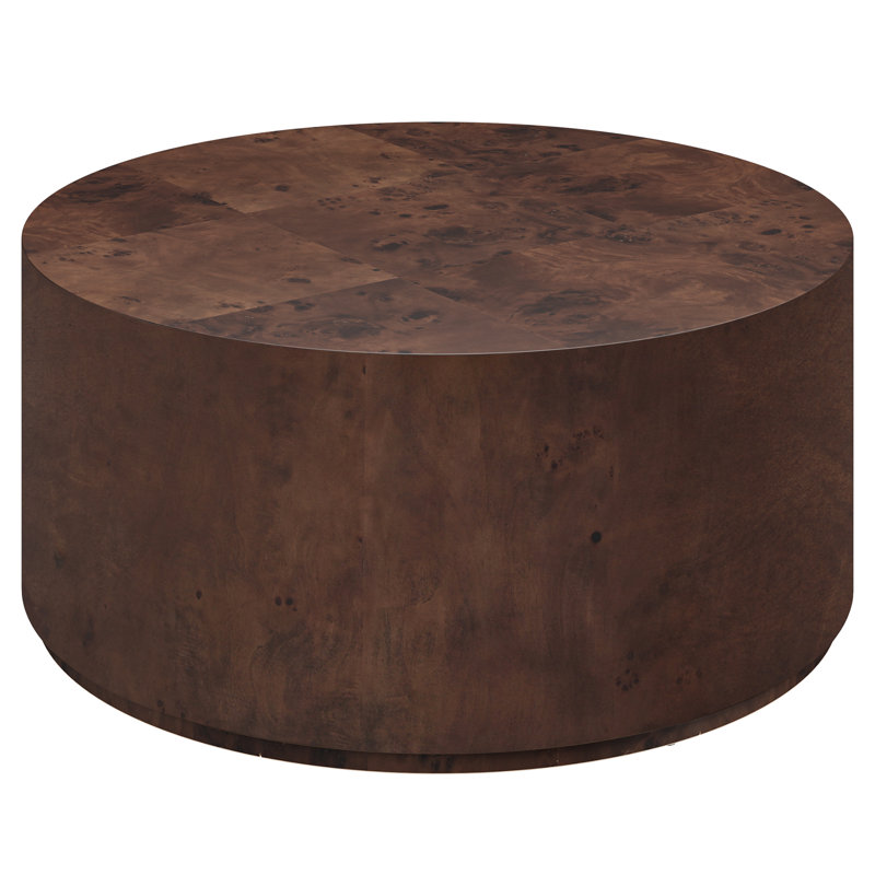 Table basse Burl, Chocolat
