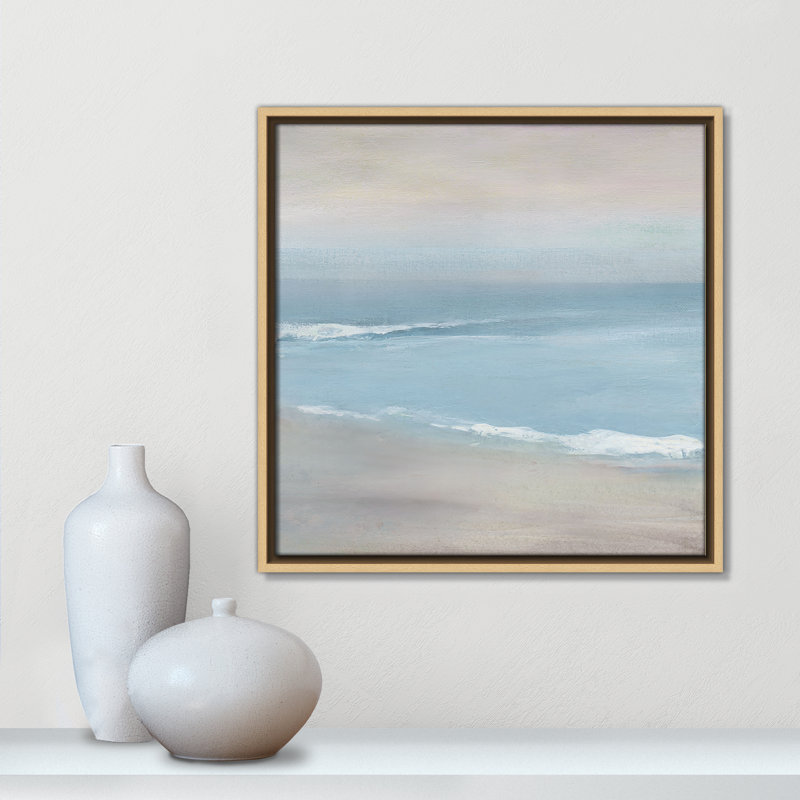 Rose Reflections Print by Carol Robinson, 17.5" H x 17.5" W, Natural Floater