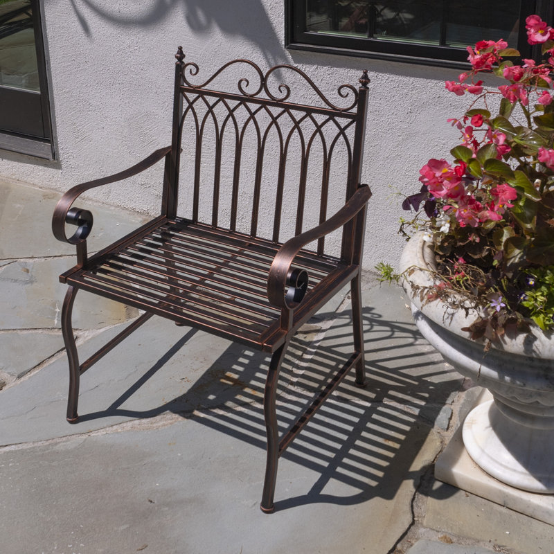 Fauteuil d'extérieur en métal Valley Forge