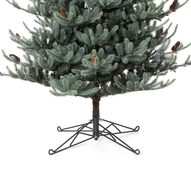 Lighted Artificial Spruce Christmas Tree, 12'