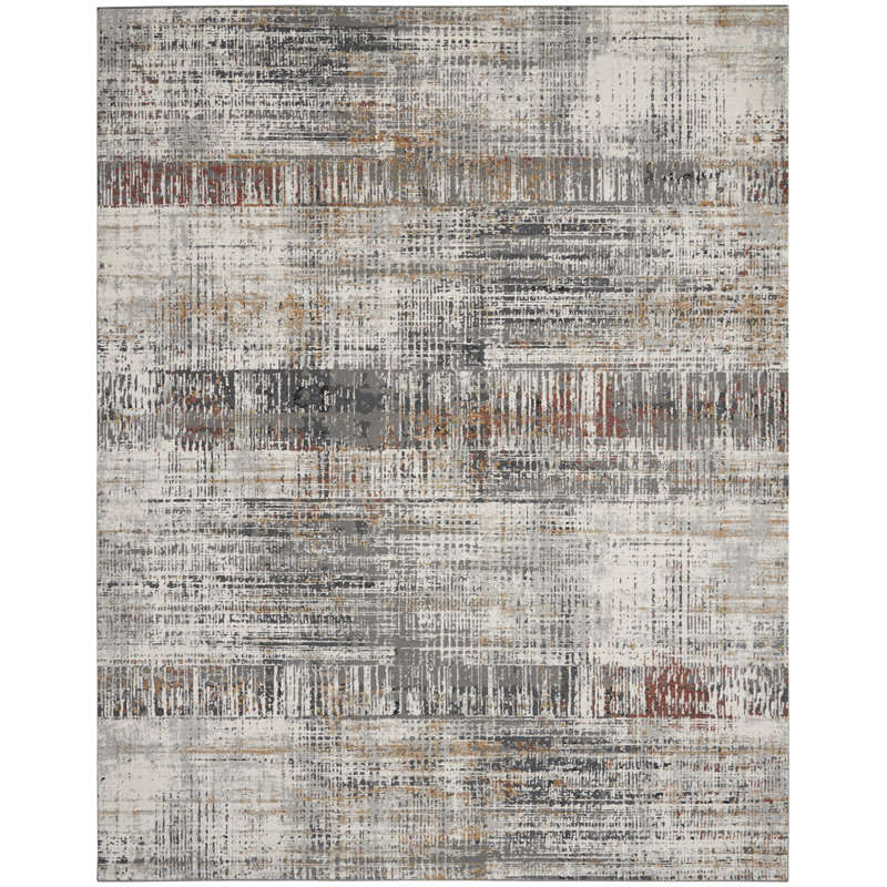 Abstract Indoor Rug, Rectangle 9' x 12'