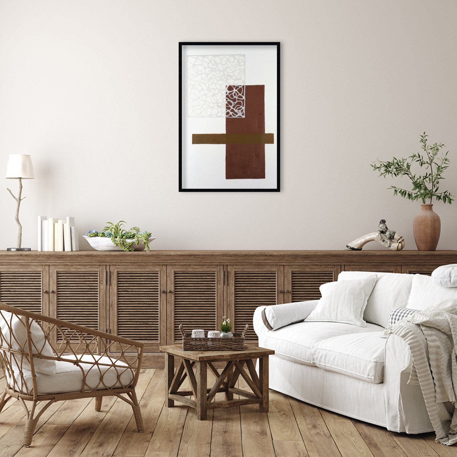 Nooks and Crannies No. 4 Print, 41" H x 28" W, Black