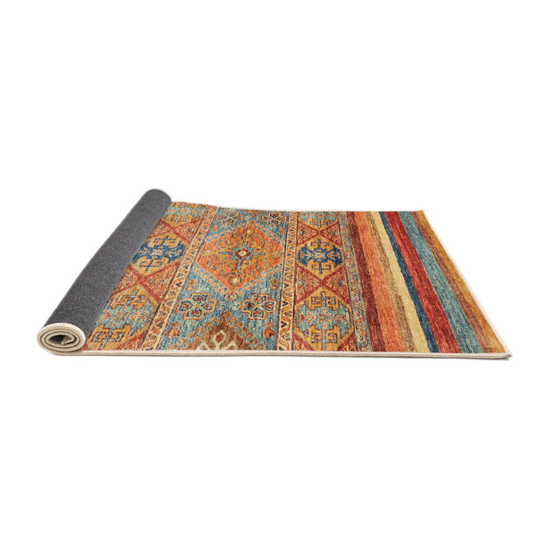 Abstract Indoor Rug, Square 5'