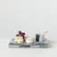 Marble Salt Cellar With Brass Spoon