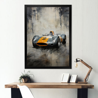 Gris voiture de course minimaliste II