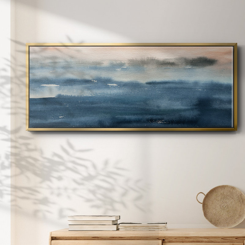 Lake Sunrise - toile encadrée