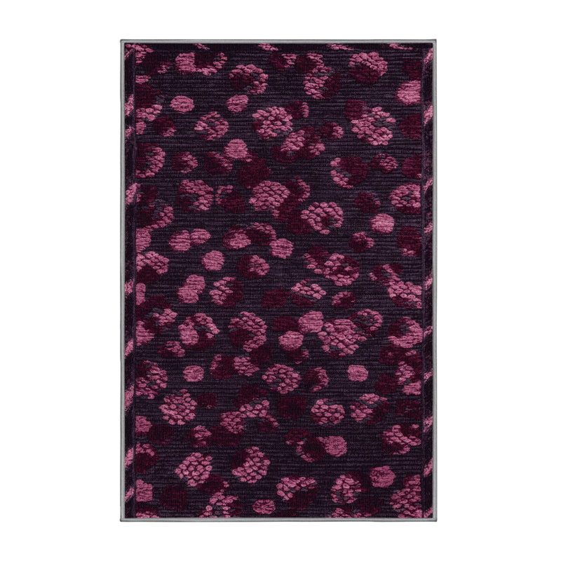  Tapis lavable Boysenberry, Rectangulaire 7 pi x 10 pi