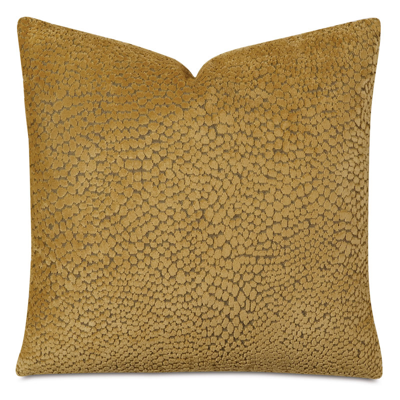 Roquefort Square Pillow Cover & Insert, Honey
