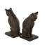 Serre-livres en résine Cole and Grey Frowing Cat