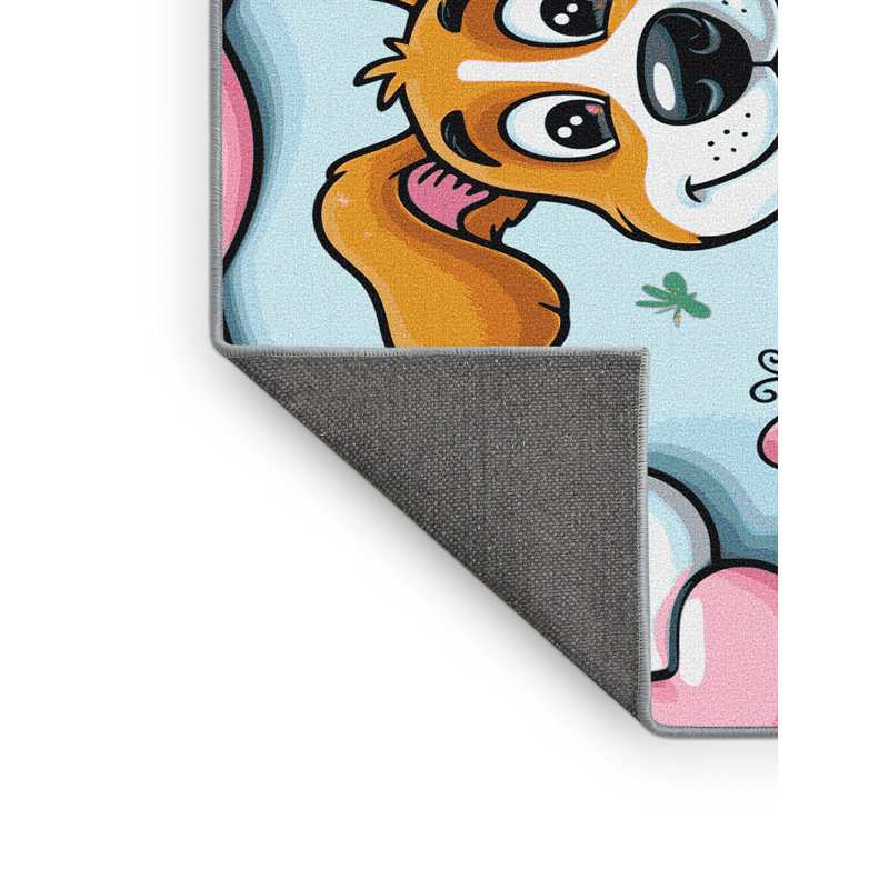 Tapis mignon pour enfants, Rectangulaire 2 pi x 3 pi