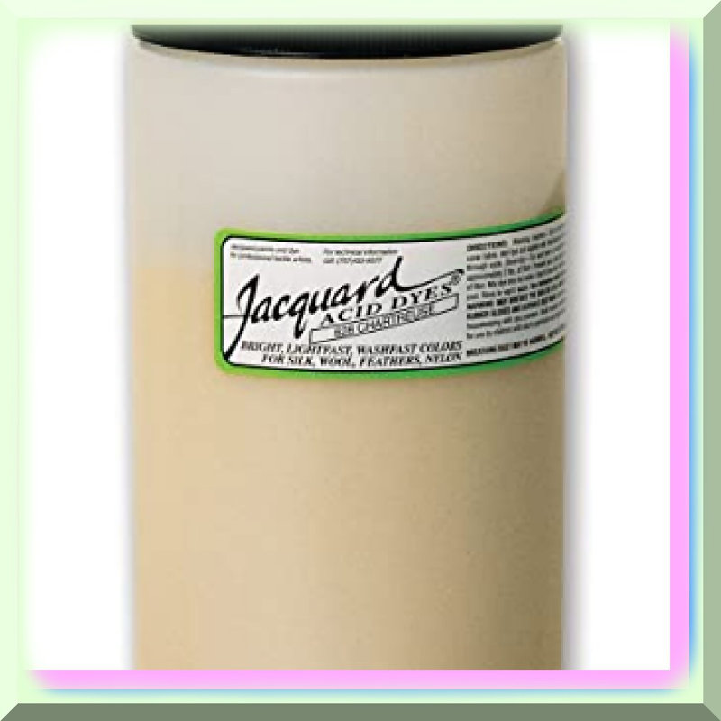Vibrant Fluorescent Yellow Acid Dye 1Lb, Cream