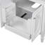 Ensemble de meuble-lavabo en bois massif Eshin-1256737332