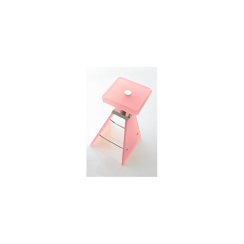 Tabouret de salle de bain, Rose