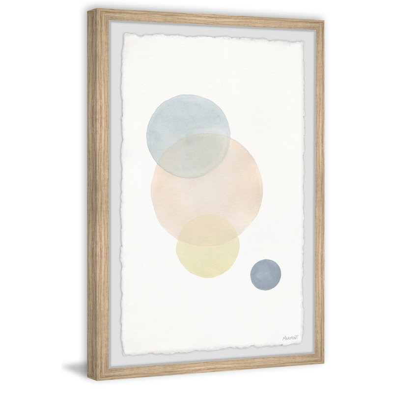 Family of Four 1 Piece Single Picture Frame Painting, 61cm H x 41cm W x 3.81cm D