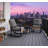 Button Tufted Cushions With Patio Furniture Set, Rattan Rocking Chairs, Coffee Table-2002796671