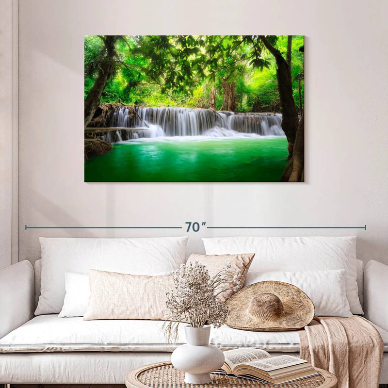 Cascade Alvord Huay Mae Khamin, H 30 po x l 45 po