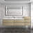Moreno Bailey 91'' Double Bathroom Vanity with Acrylic Top-87461188