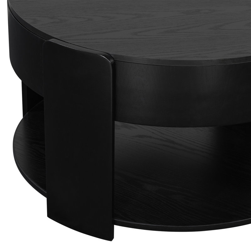 Table basse VIBE HAUS Farmhouse, Noir
