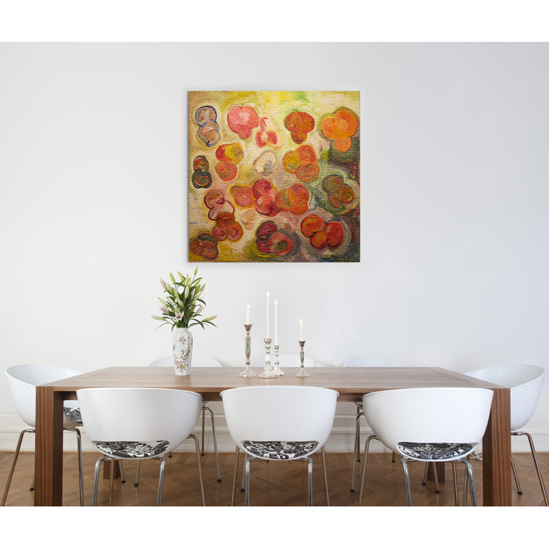 Textured Particles Painting by Irina Gorbman, 24" H x 24" W