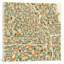 Abstract City Map Of Chicago by Jazzberry Blue - No Frame Print on Canvas-112914832-53066391
