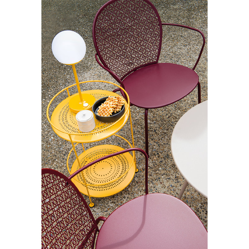 Mooon LED Outdoor Table Lamp, Honey