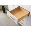 Meuble-lavabo double autoportant 60,25 po Maddison avec plateau en pierre reconstituée-539678327