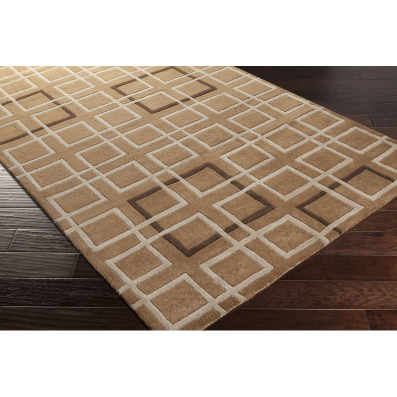 Deanna Wool Geometric Indoor Rug, Rectangle 9' x 13'