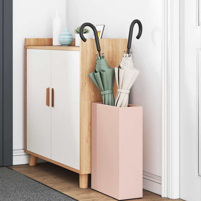 George Oliver Steel Storage Tub & Tote, Pink