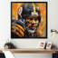 «Football Player Game Day Glory», art mural sur toile Pittsburgh-97188037-97188038