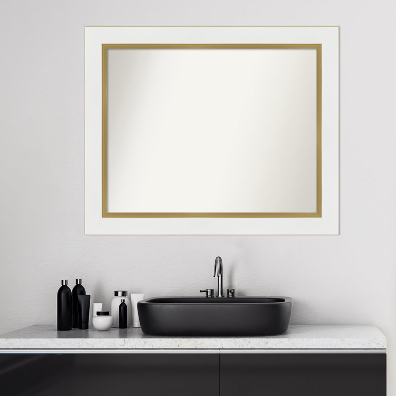 Miroir de salle de bain mural Eva, H 27,25 po x l 33,25 po