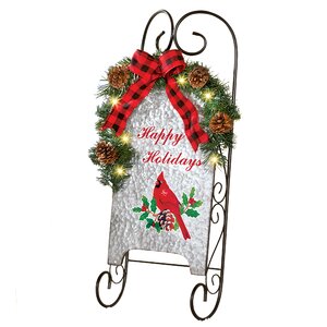 The Holiday Aisle® 27.25'' Solar Lighted Trees & Branches & Reviews ...